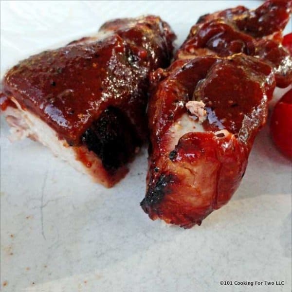 Grilled Boneless Country Style Pork Ribs with Simple Rub