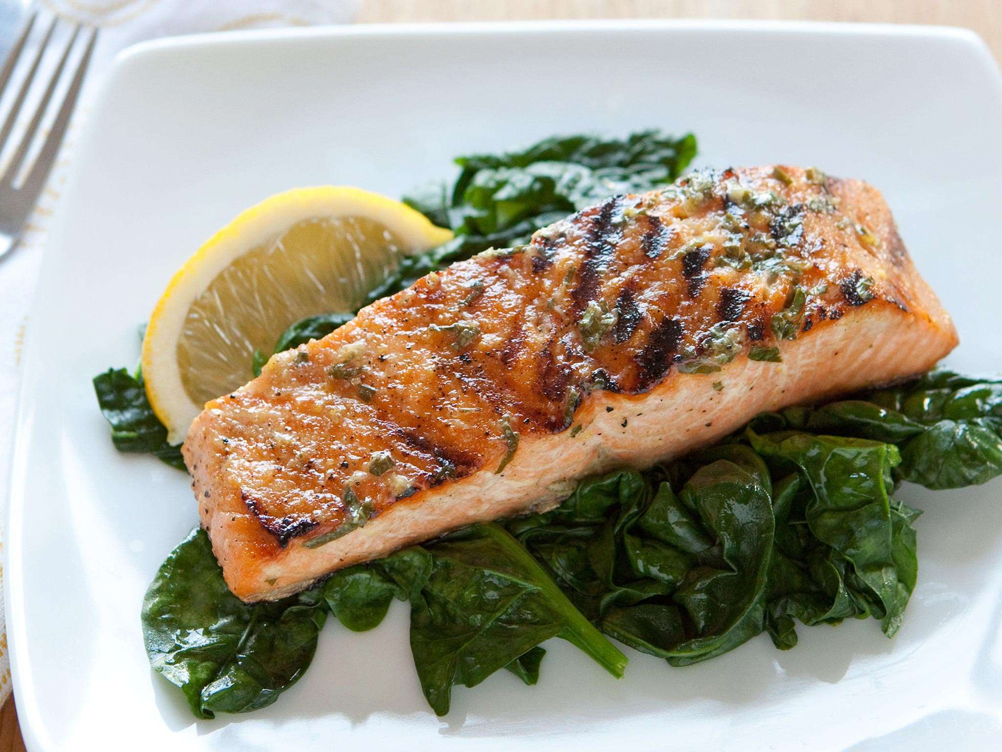 Recipe: Grilled Salmon with Basil Lemon Butter